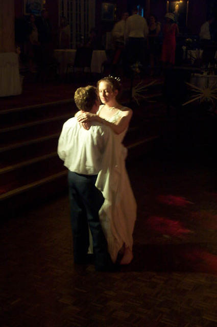First dance...