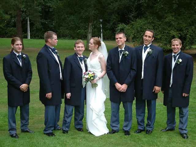 Even though none of us in this picture are English...