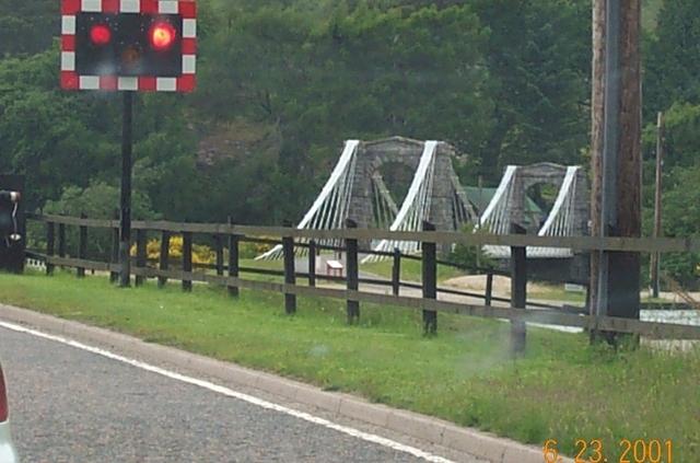 small suspension bridge