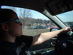 2004 0229JenDrivingInPhilly